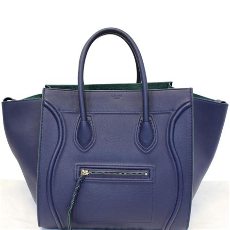 navy blue celine luggage tote|2010 celeine luggage tote.